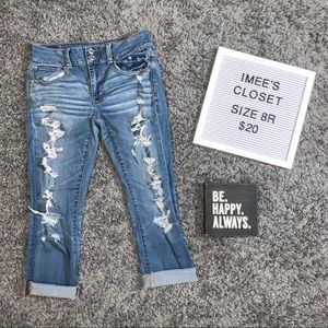 American Eagle Artist Crop Jeans